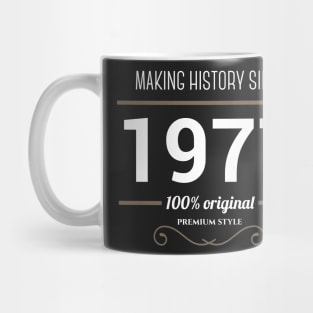 Making history since 1977 Mug